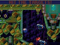 une photo d'Ã©cran de Sonic Spinball sur Sega Megadrive